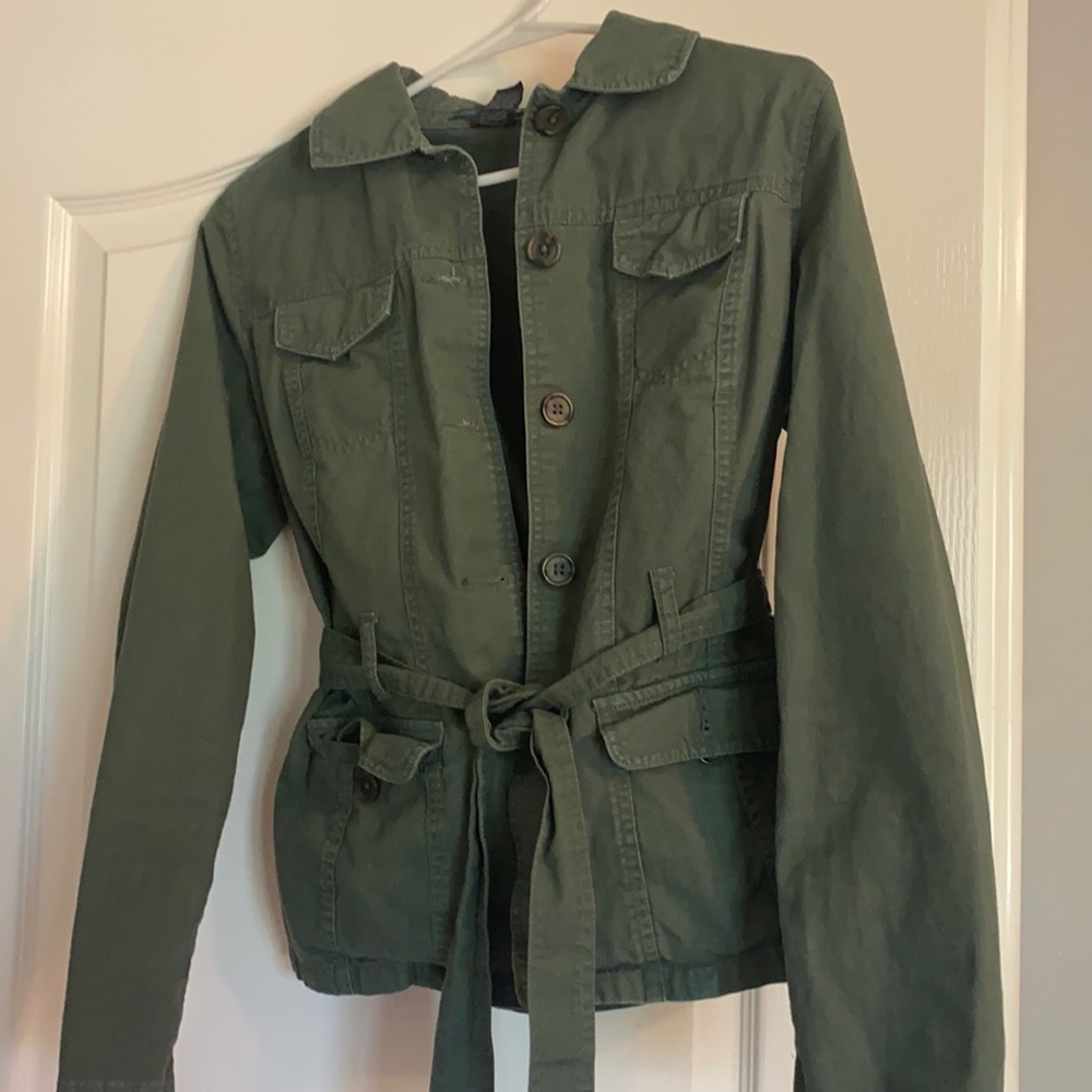 Olive green jacket